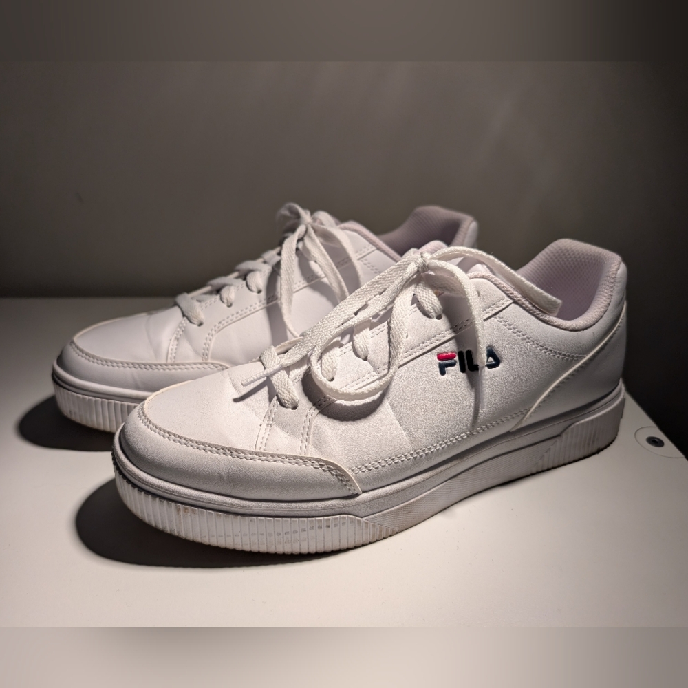 Fila Women's White Low-Top Sneakers